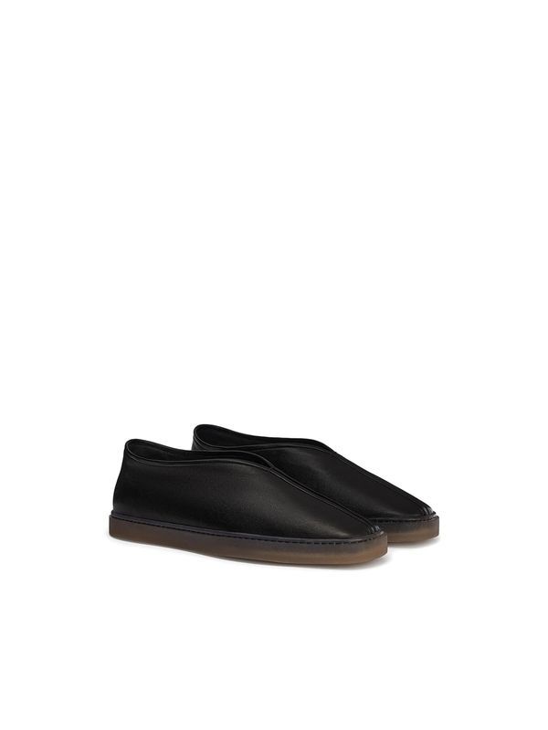 Chinese Square Toe Calfskin Loafer