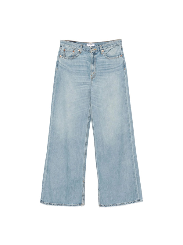 Re/Done Blue Denim Pants