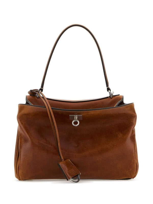 Balenciaga Brown Tote Bags