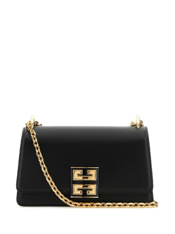 4G Logo Chain Leather Small Crossbody Bag