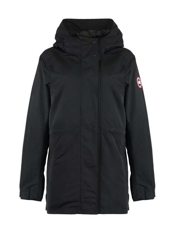 Minden Logo Patch Hoodie Parka