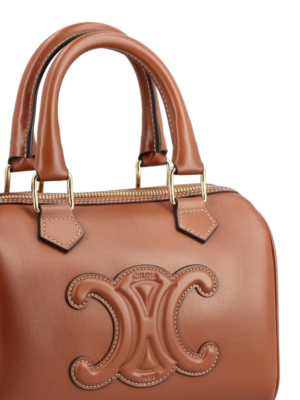 Triomphe Leather Tote Bag