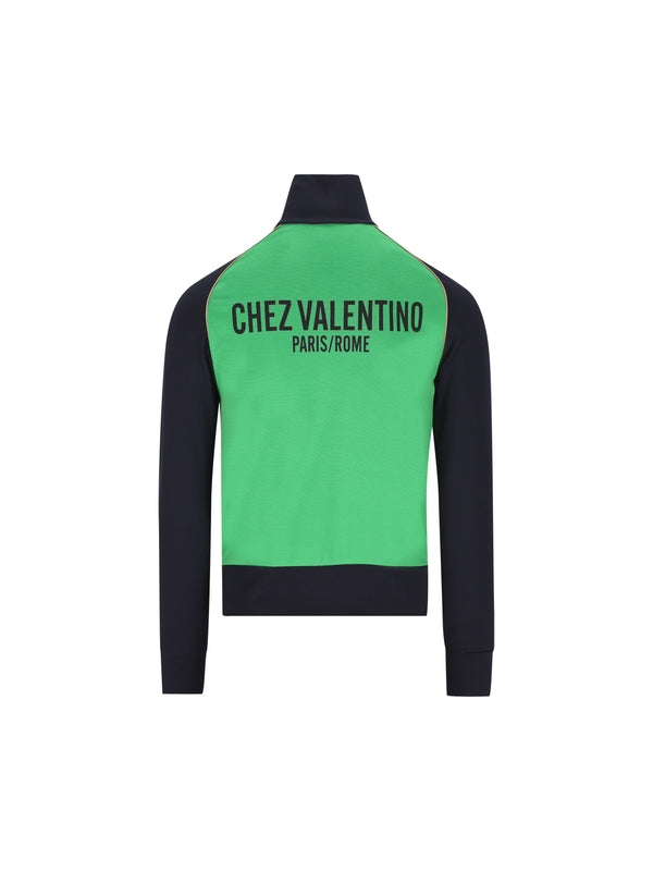 V Logo Patch Track Jacket