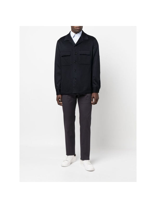 Z Zegna Navy Jackets