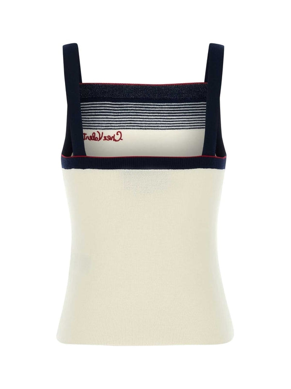 Valentino White Sleeveless