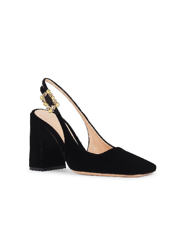 Wondy Velvet Slingback Heel