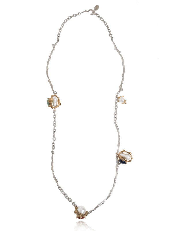 Pearl Decoration Pendant Necklace