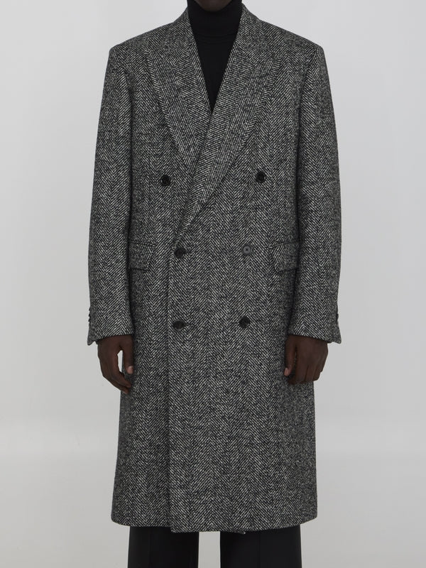 Wool Alpaca Silk Coat - Jente