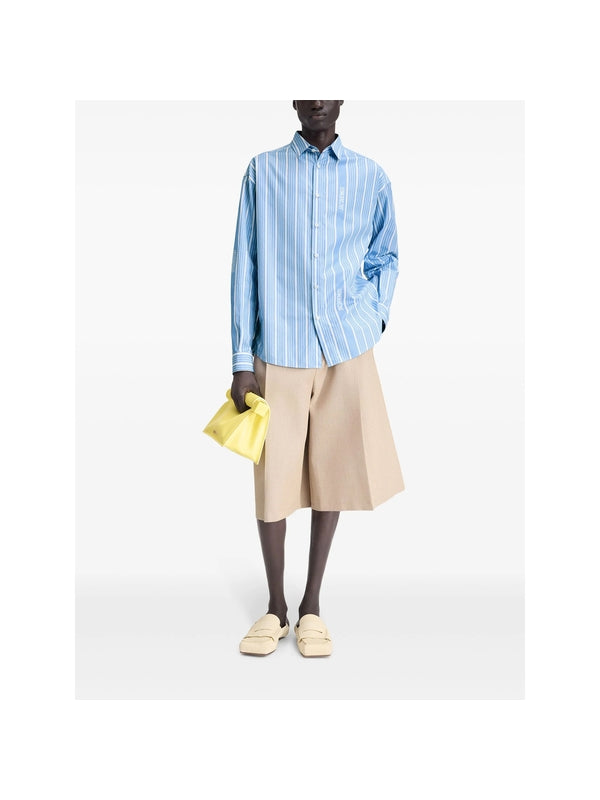 Simon Logo Stripe Shirt