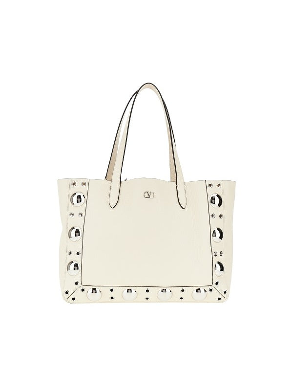 Valentino White Tote Bag