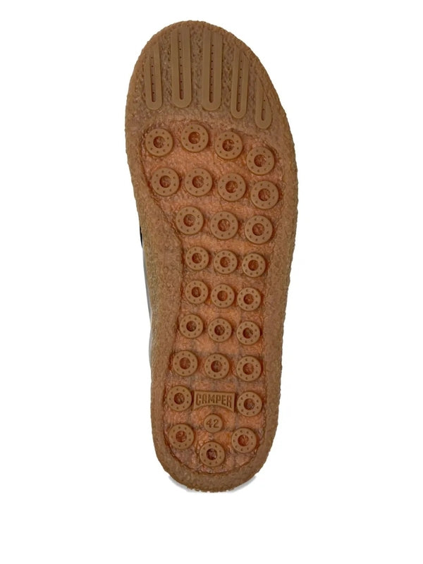 Camper Black Lace-Up Boots