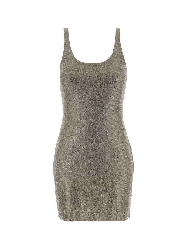 Alexanderwang Silver Mini Dress