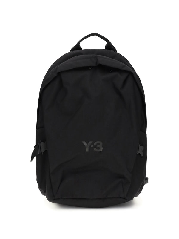 Y-3 Black Backpacks