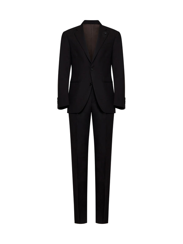 Boutonniere Wool Single Set-Up Suit