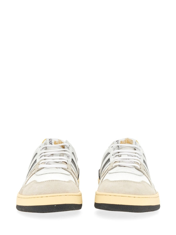 MESH, SUEDE AND NAPPA LEATHER SNEAKER Low Top Sneakers
