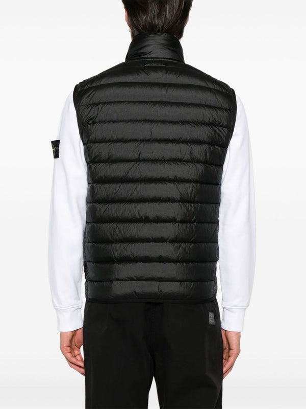 Wappen Patch High Neck Padded Vest