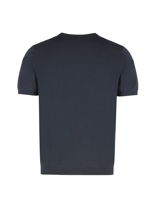 Crewneck Cotton Short-Sleeve T-Shirt