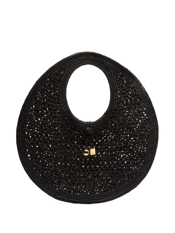 Rond Spiaggia
  Raffia Tote Bag