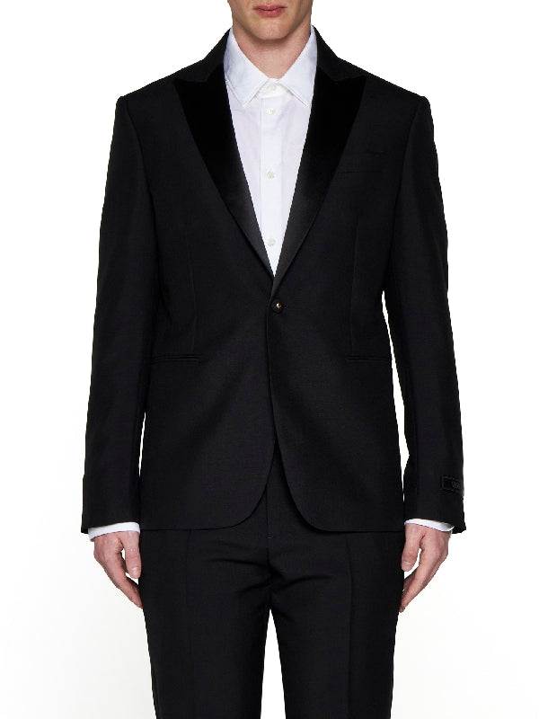 Wool Mohair Single Tailored Jacket