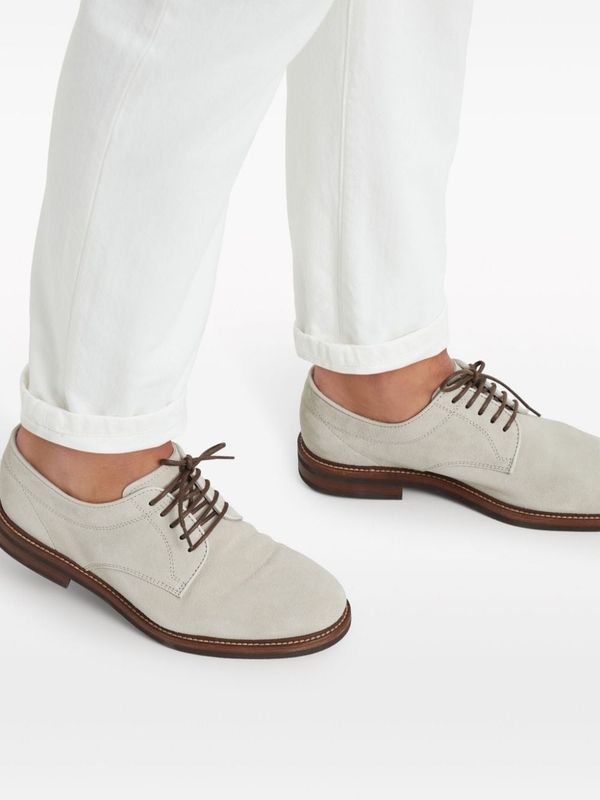 Suede Derby Shoes