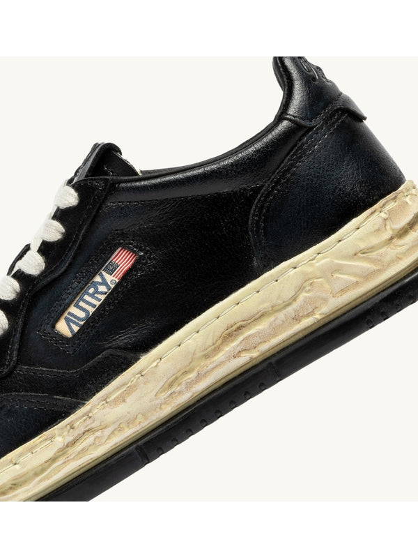 Autry Black Low Top Sneakers