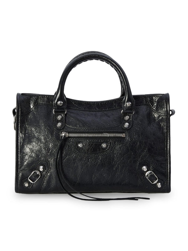 Balenciaga City Small Black Tote Bags