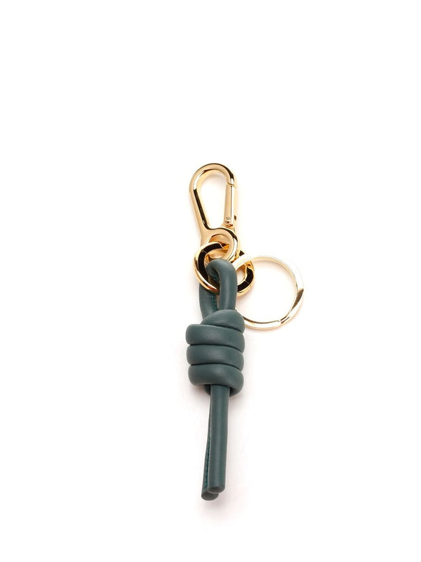 Knotted Leather Keyring