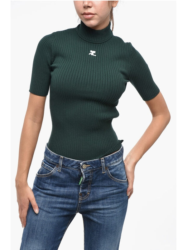 Courrèges Green Knitted