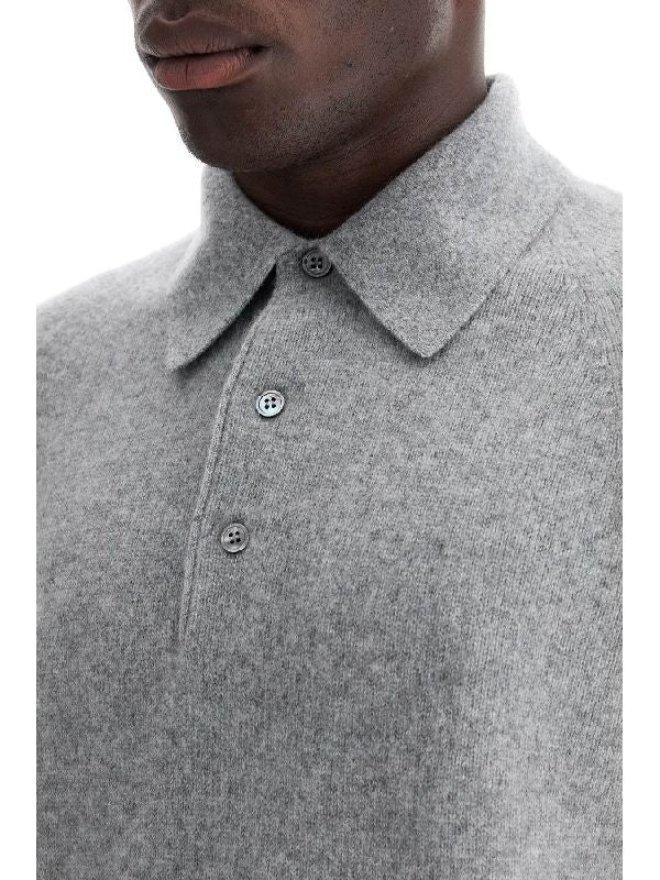 Cashmere Polo Sweater