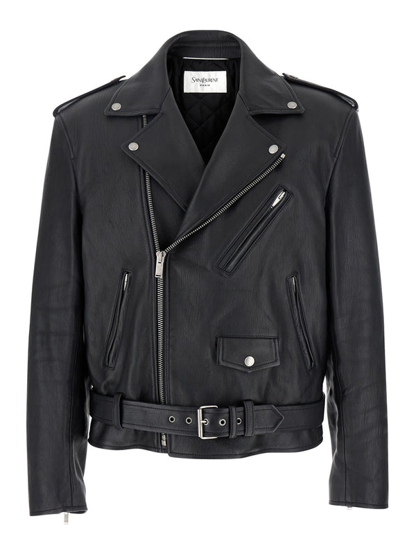 Saint Laurent Black Biker