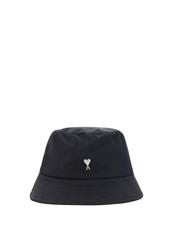 Heart Logo Nylon Cotton Bucket Hat