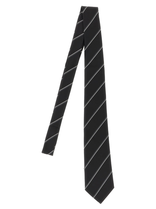 Saint Laurent Black Neck Ties