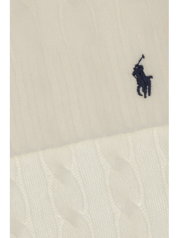 Polo Ralph Lauren Ivory Wool Mufflers