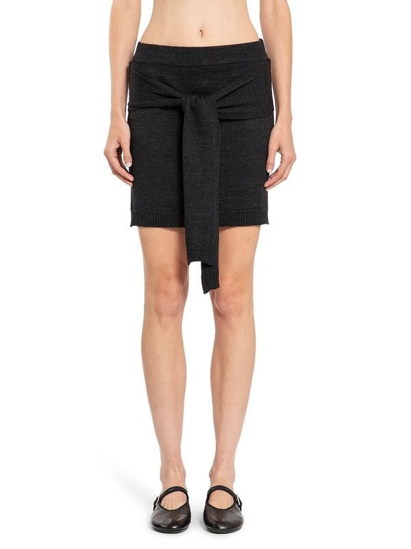 Trompe L'oeil Knit Skirt