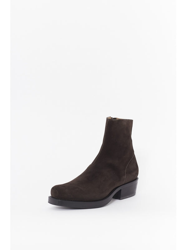 Second/Layer Brown Ankle Boots