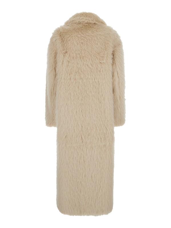 Semicouture Beige Fur & Shearling