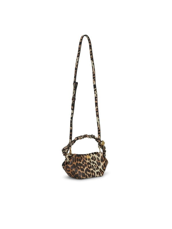 Bou Leopard Pattern Mini Tote
  Bag