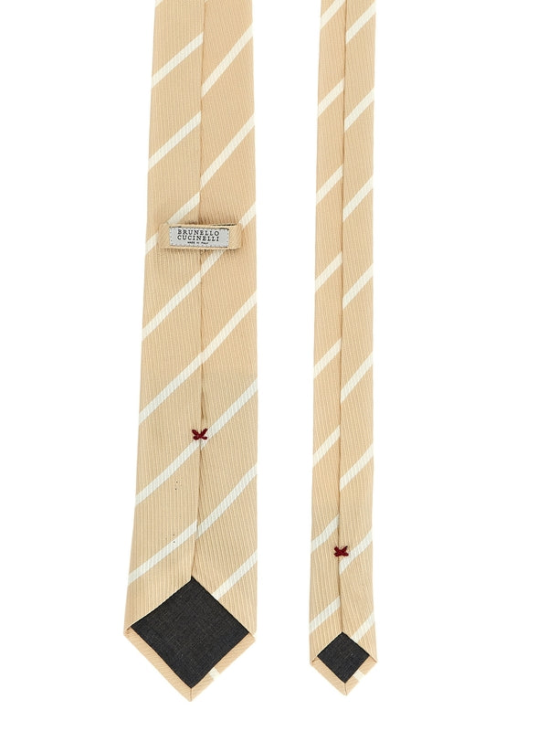 Brunello Cucinelli Beige Tie