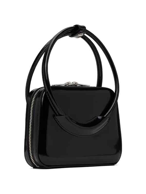 Severine Bow Black Tote Bag