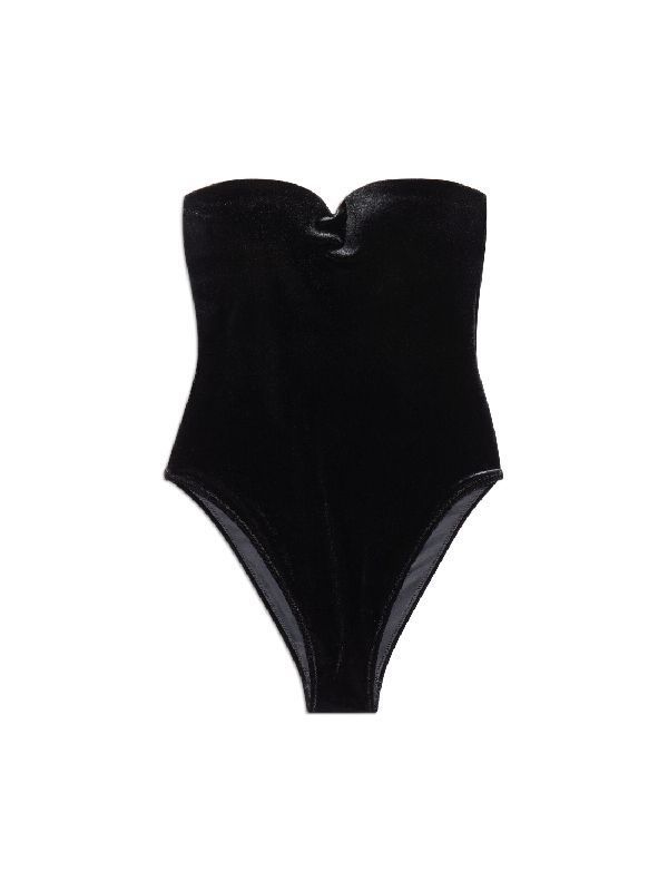 Back Logo One-piece Swimsuit