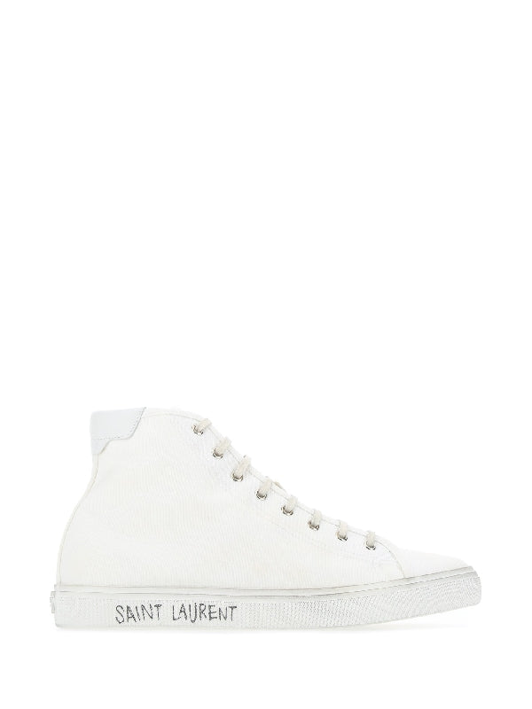 Canvas Malibu Mid-top Sneakers