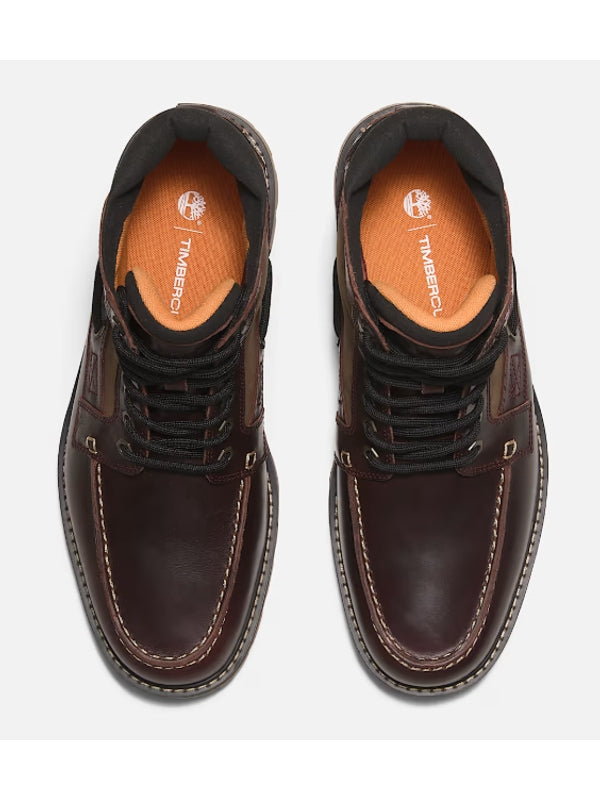 Timberland Burgundy Lace-Up Boots