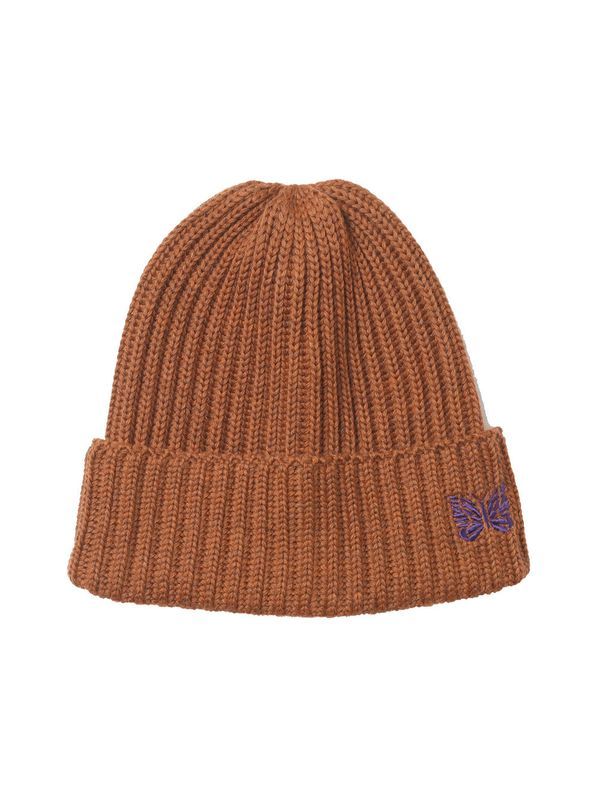 Embroidered Logo Wool Beanie