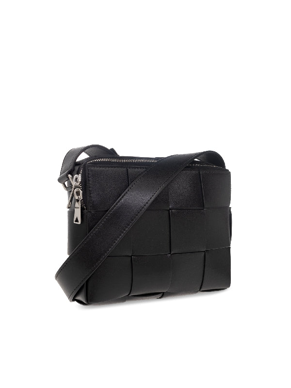 Black Leather
  Cassette Camera Bag