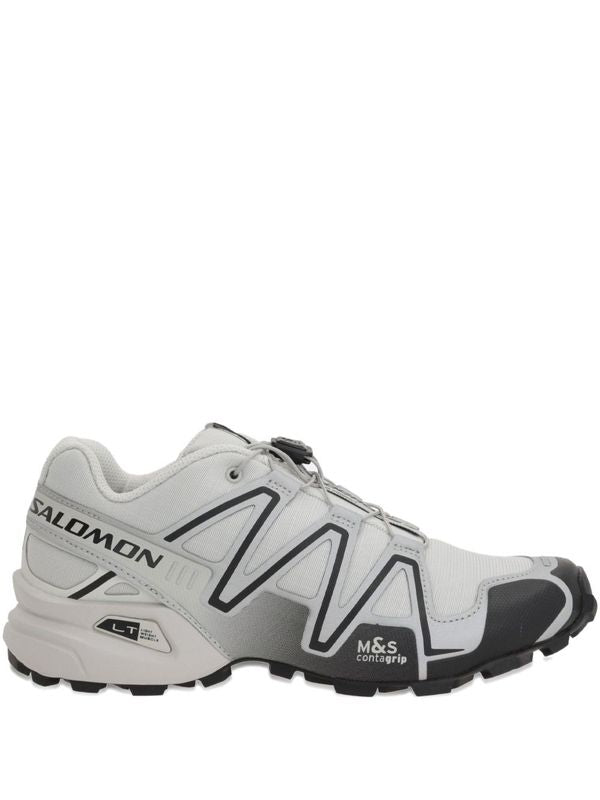 Salomon White Low Top Sneakers