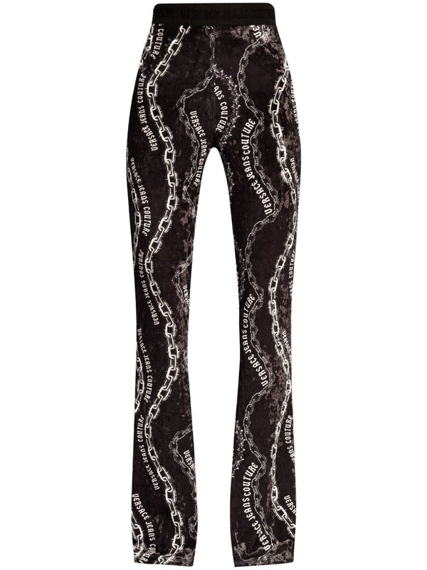 Allover Print Banded Pants