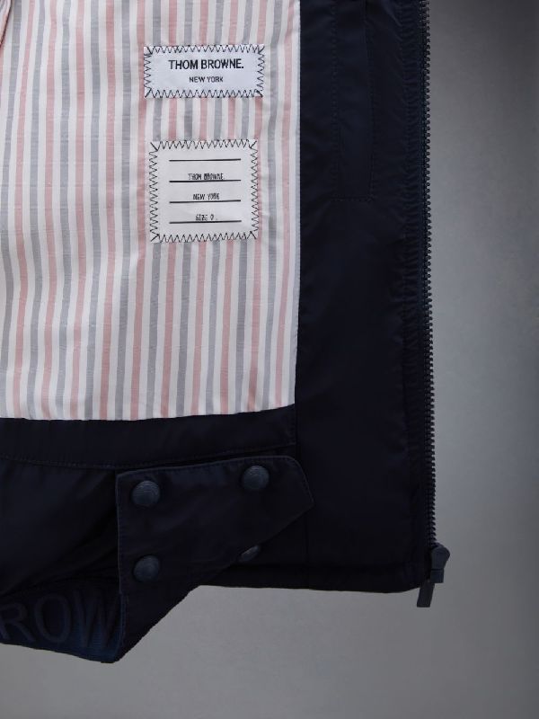 4-Bar Poly Ski Hoodieed Padded Jacket