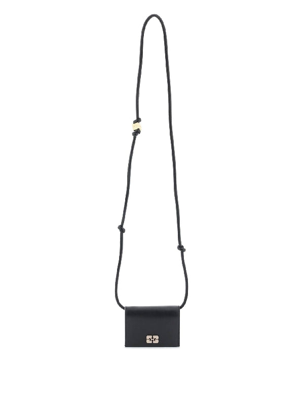 Bou Logo Knot Detail Shoulder Bag - Jente