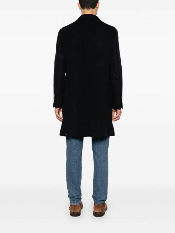 Single Breasted Wool Coat