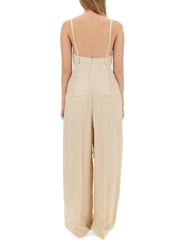 Malfile Linen Blend Jumpsuit